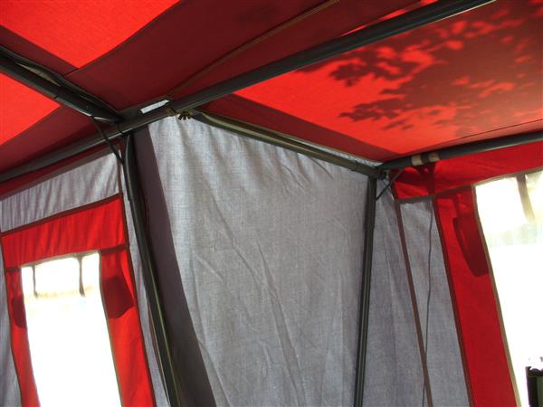 Grote foto roadmaster family extra s. kleur grijs rood caravans en kamperen vouwwagens