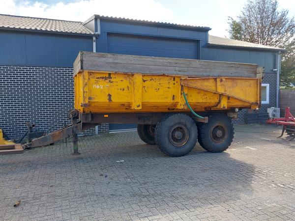Grote foto ipsam kipper 10 ton agrarisch aanhangwagens