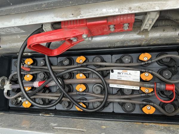 Grote foto vs 21863 elektrische duo stapelaar exd sf 20 initiele lift 1580mm doe het zelf en verbouw hefwerktuigen