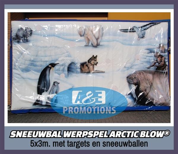 Grote foto verhuur sneeuwbal werpspel arctic blow utrecht sport en fitness overige sport en fitness