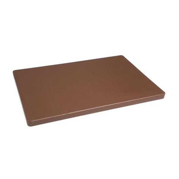 Grote foto hygiplas kleurcode lage dichtheid snijplank 2x45x30cm bruin diversen overige diversen