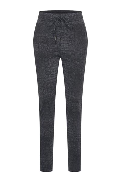 Grote foto travel broek croco print aya 2016 grey kleding dames overige kledingstukken