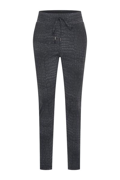 Grote foto travel broek croco print aya 2016 grey kleding dames overige kledingstukken