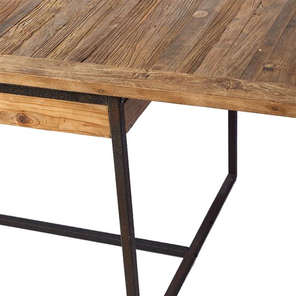 Grote foto shelter island eettafel robuust huis en inrichting woningdecoratie