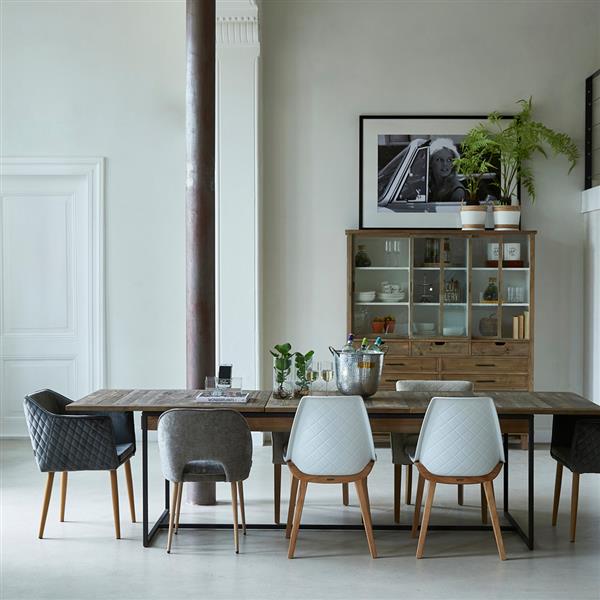 Grote foto shelter island eettafel robuust huis en inrichting woningdecoratie