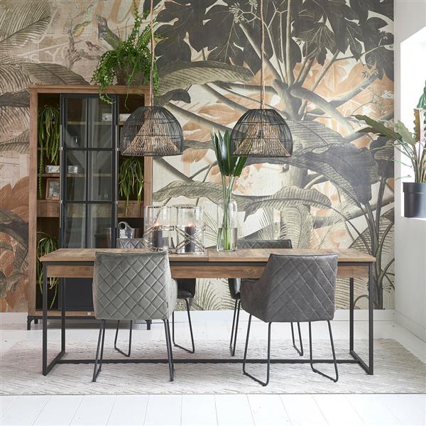Grote foto shelter island eettafel robuust huis en inrichting woningdecoratie
