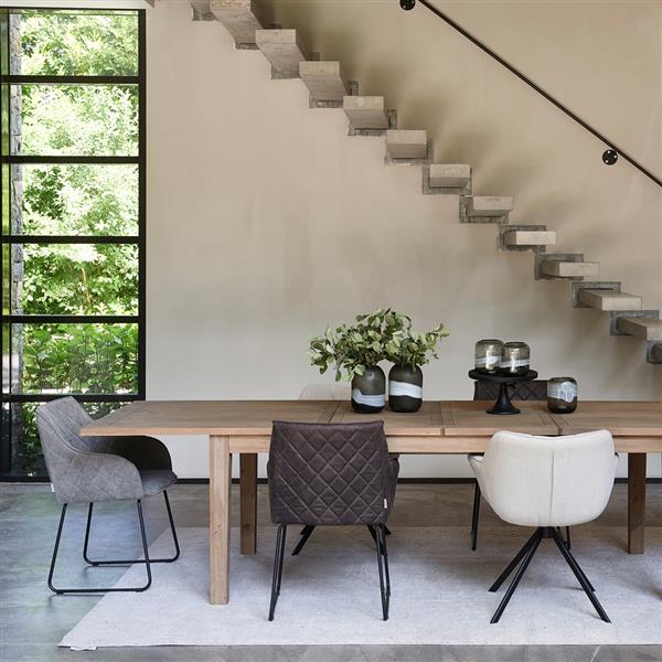 Grote foto eetkamerstoel frisco drive espresso huis en inrichting woningdecoratie
