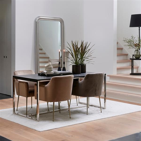 Grote foto place vend me spiegel 220x100 zilver huis en inrichting woningdecoratie