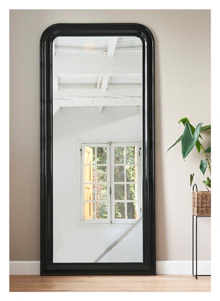 Grote foto place vend me spiegel 220x100 zwart huis en inrichting woningdecoratie