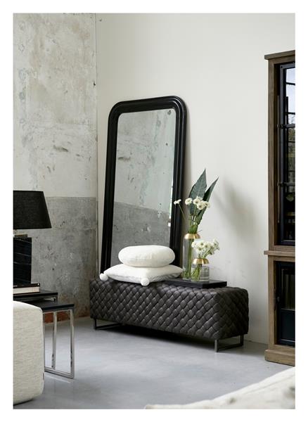 Grote foto place vend me spiegel 220x100 zwart huis en inrichting woningdecoratie