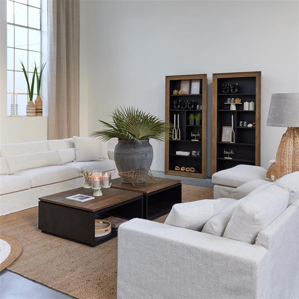 Grote foto eivissa boekenkast huis en inrichting woningdecoratie