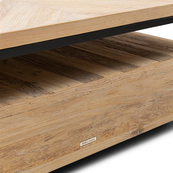 Grote foto salontafel milan parquet 90x90 huis en inrichting woningdecoratie