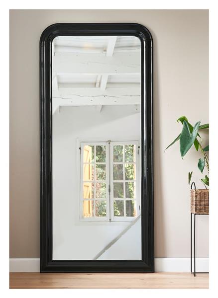Grote foto place vend me spiegel 220x100 zwart huis en inrichting woningdecoratie