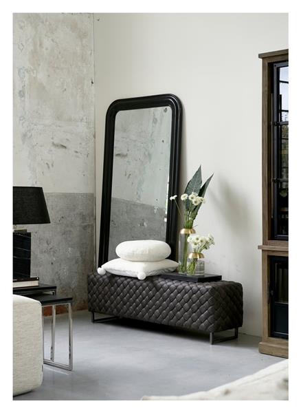 Grote foto place vend me spiegel 220x100 zwart huis en inrichting woningdecoratie