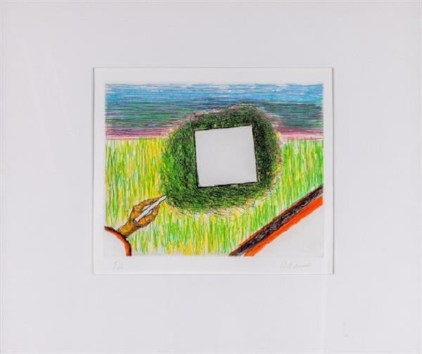 Grote foto nieuw werk van roger raveel en panamarenko antiek en kunst overig