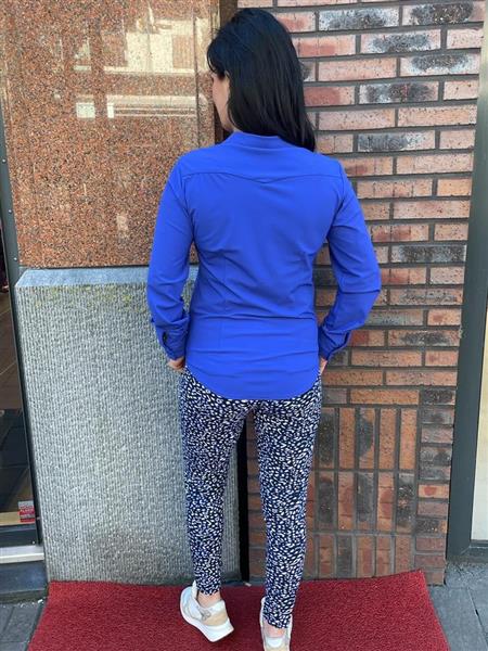 Grote foto travel blouse 60840 cobalt kleding dames blouses