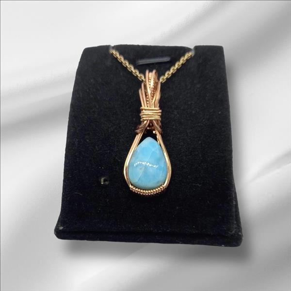 Grote foto larimar ketting sieraden tassen en uiterlijk kettingen