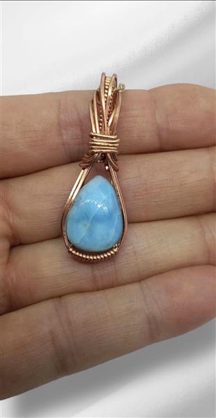 Grote foto larimar ketting sieraden tassen en uiterlijk kettingen