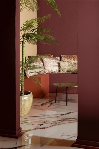 Grote foto curt cream fluwelen vierkante kussen met vierkante print 50h x 50l huis en inrichting woningdecoratie