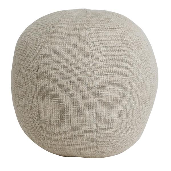 Grote foto sanah cream boucl kussenbal s 30w x 30h huis en inrichting woningdecoratie