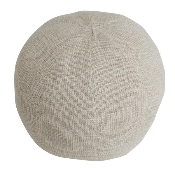 Grote foto sanah cream boucl kussenbal s 30w x 30h huis en inrichting woningdecoratie