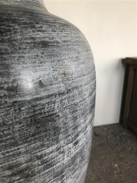 Grote foto kruik grijs tweede kansje huis en inrichting woningdecoratie