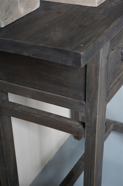 Grote foto sidetable vintage 2 lades h80 x b91 x d40 5 cm huis en inrichting woningdecoratie