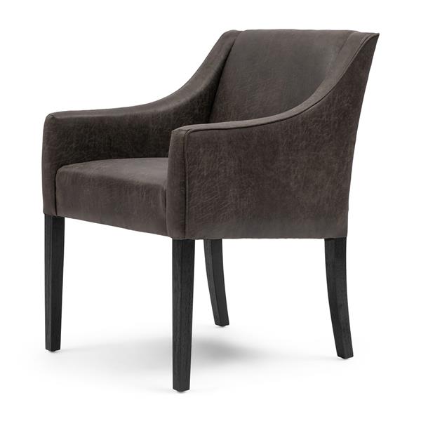 Grote foto eetkamerstoel savile row pellini espresso huis en inrichting woningdecoratie