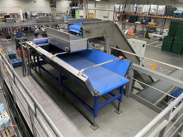 Grote foto bordes voor afweger met aanvoerbanden en doseerbunker doe het zelf en verbouw afvalverwerking