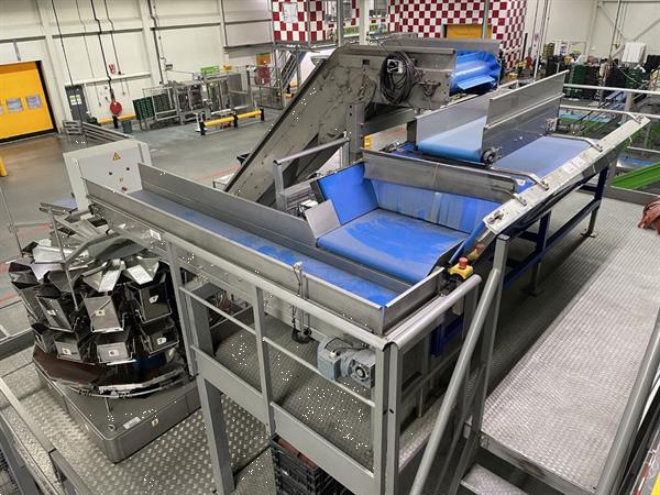 Grote foto bordes voor afweger met aanvoerbanden en doseerbunker doe het zelf en verbouw afvalverwerking