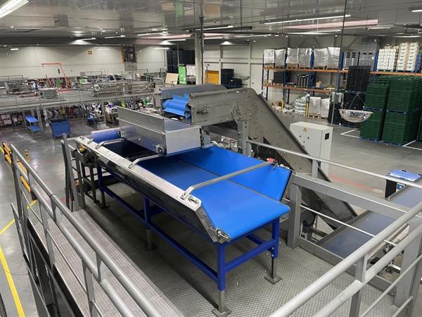 Grote foto bordes voor afweger met aanvoerbanden en doseerbunker doe het zelf en verbouw afvalverwerking
