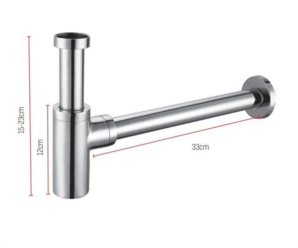 Grote foto aloni luxe sifon gun metal doe het zelf en verbouw sanitair