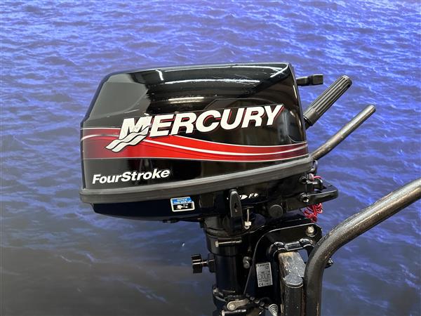 Grote foto mercury 5 pk buitenboordmotor artikelnummer 5867 watersport en boten buiten en binnenboordmotoren