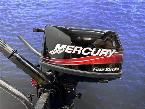 Grote foto mercury 5 pk buitenboordmotor artikelnummer 5867 watersport en boten buiten en binnenboordmotoren