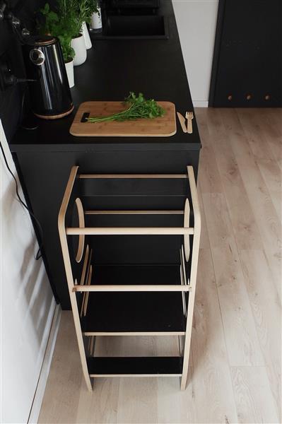 Grote foto kitchen helper classic zwart zwart kinderen en baby overige