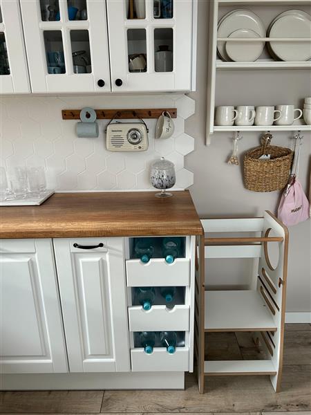 Grote foto kitchen helper classic wit wit kinderen en baby overige