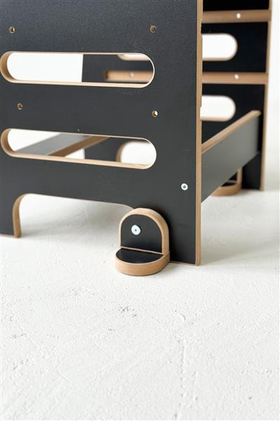 Grote foto kitchen helper classic zwart zwart kinderen en baby overige