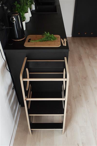 Grote foto kitchen helper classic zwart zwart kinderen en baby overige