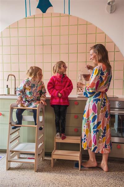 Grote foto kitchen helper classic wit wit kinderen en baby overige