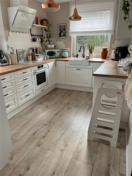 Grote foto kitchen helper classic wit wit kinderen en baby overige