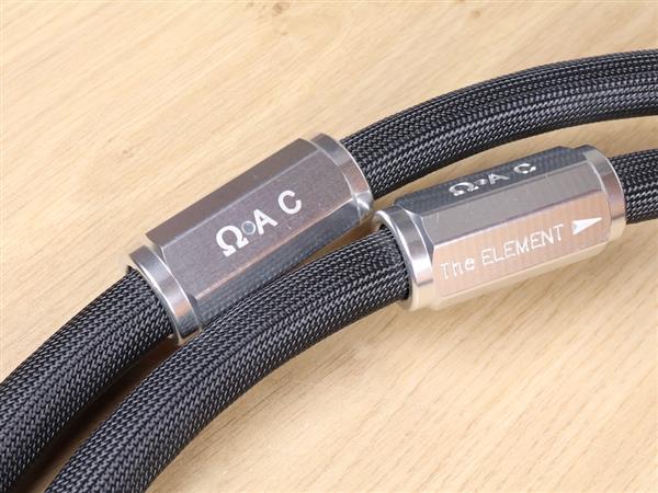 Grote foto omega audio concepts the element highend audio interconnects 2 0 metre audio tv en foto onderdelen en accessoires