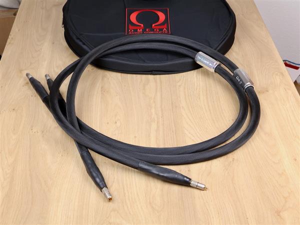 Grote foto omega audio concepts the element highend audio interconnects 2 0 metre audio tv en foto onderdelen en accessoires