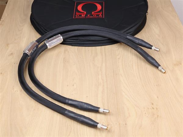 Grote foto omega audio concepts the element highend audio interconnects 1 0 metre audio tv en foto onderdelen en accessoires