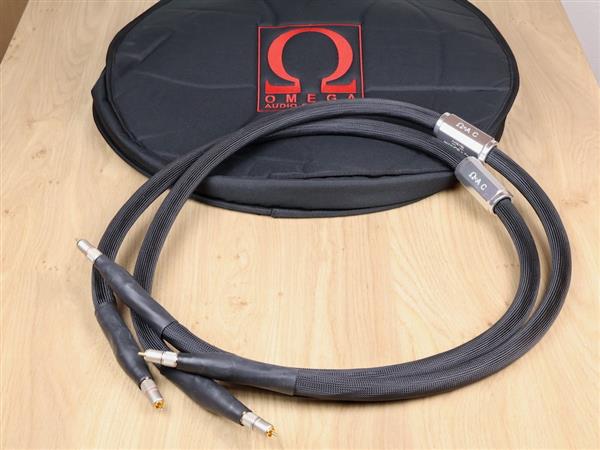 Grote foto omega audio concepts the element highend audio interconnects 1 5 metre audio tv en foto onderdelen en accessoires