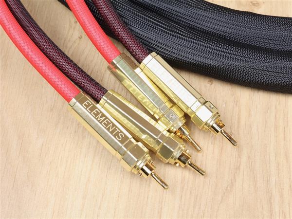 Grote foto omega audio concepts the element highend audio speaker cables 2 5 metre audio tv en foto onderdelen en accessoires