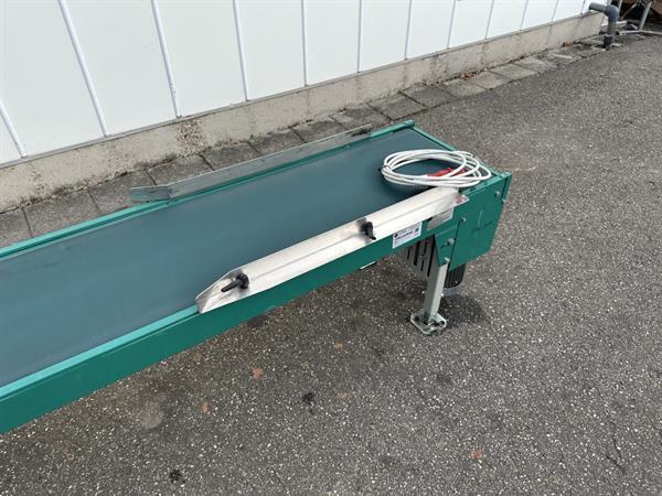 Grote foto sado transportband 890 x 40 cm 65 cm rollenbaan agrarisch transportbanden