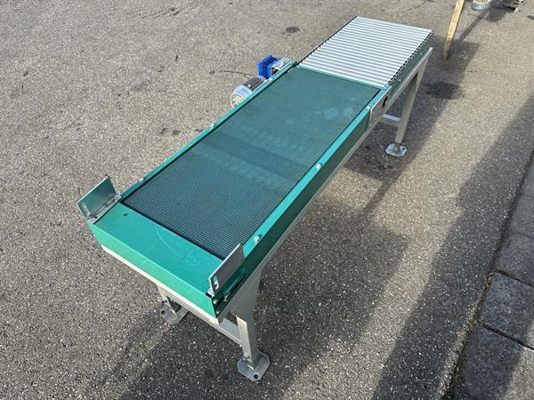 Grote foto sado transportband 105 cm x 40 rollenbaan 65 x 40 cm agrarisch transportbanden
