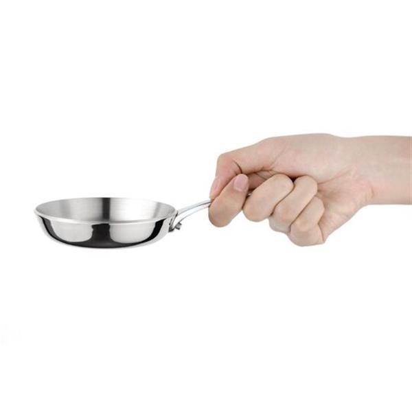 Grote foto mini sauteuse amp 216 10 cm rvs vogue triwall gg027 diversen overige diversen