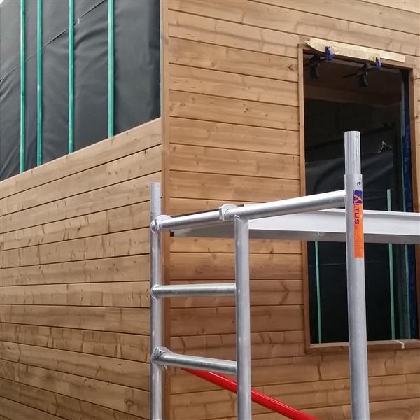 Grote foto thermowood gevelbekleding doe het zelf en verbouw hout en planken