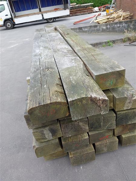 Grote foto eiken bielsen ongeveer 15x25x3 40m doe het zelf en verbouw hout en planken